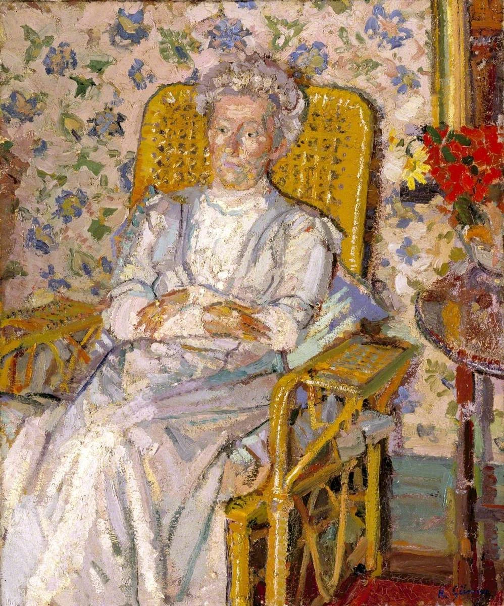 Harold Gilman - La madre dell'artista, National Gallery, Londra